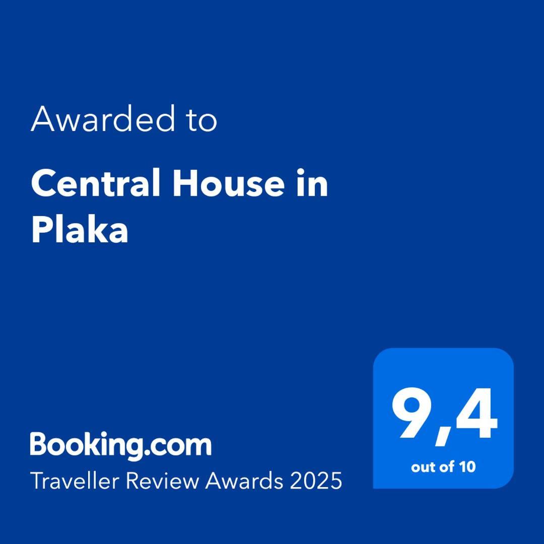Central House In Plaka Atenas Exterior foto